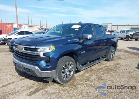 2022 Chevrolet Silverado 1500 2Wd Short Bed Lt из США, поврежденный, VIN 3GCPACEDXNG576562